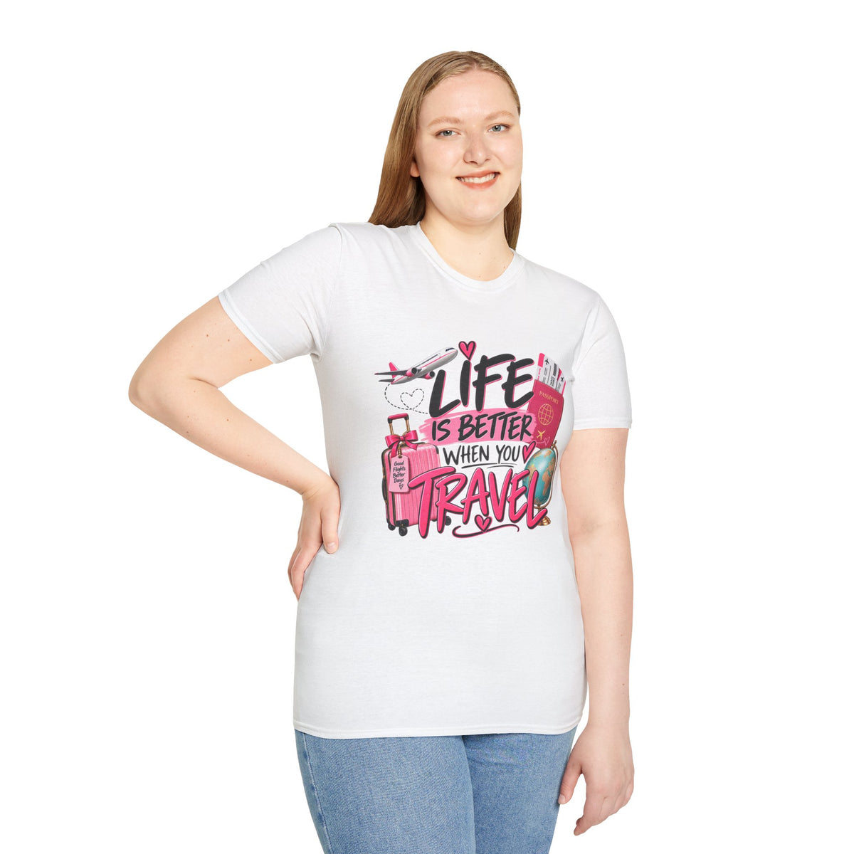 Life Is Better When You Travel T-Shirt — Travel Lover Tee
