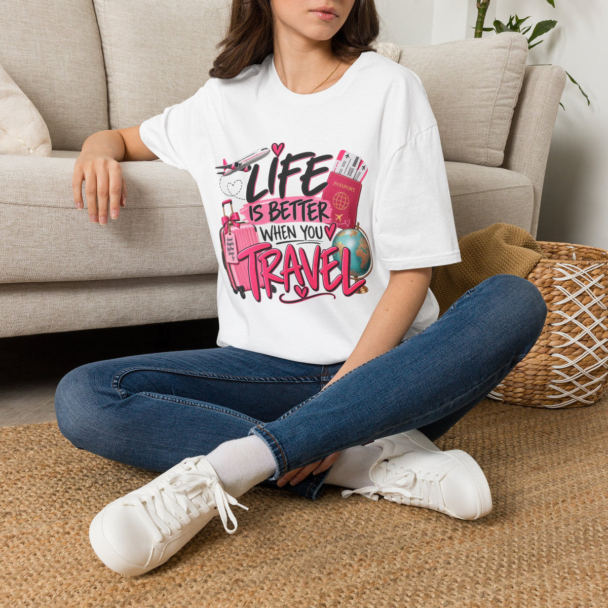 Life Is Better When You Travel T-Shirt — Travel Lover Tee